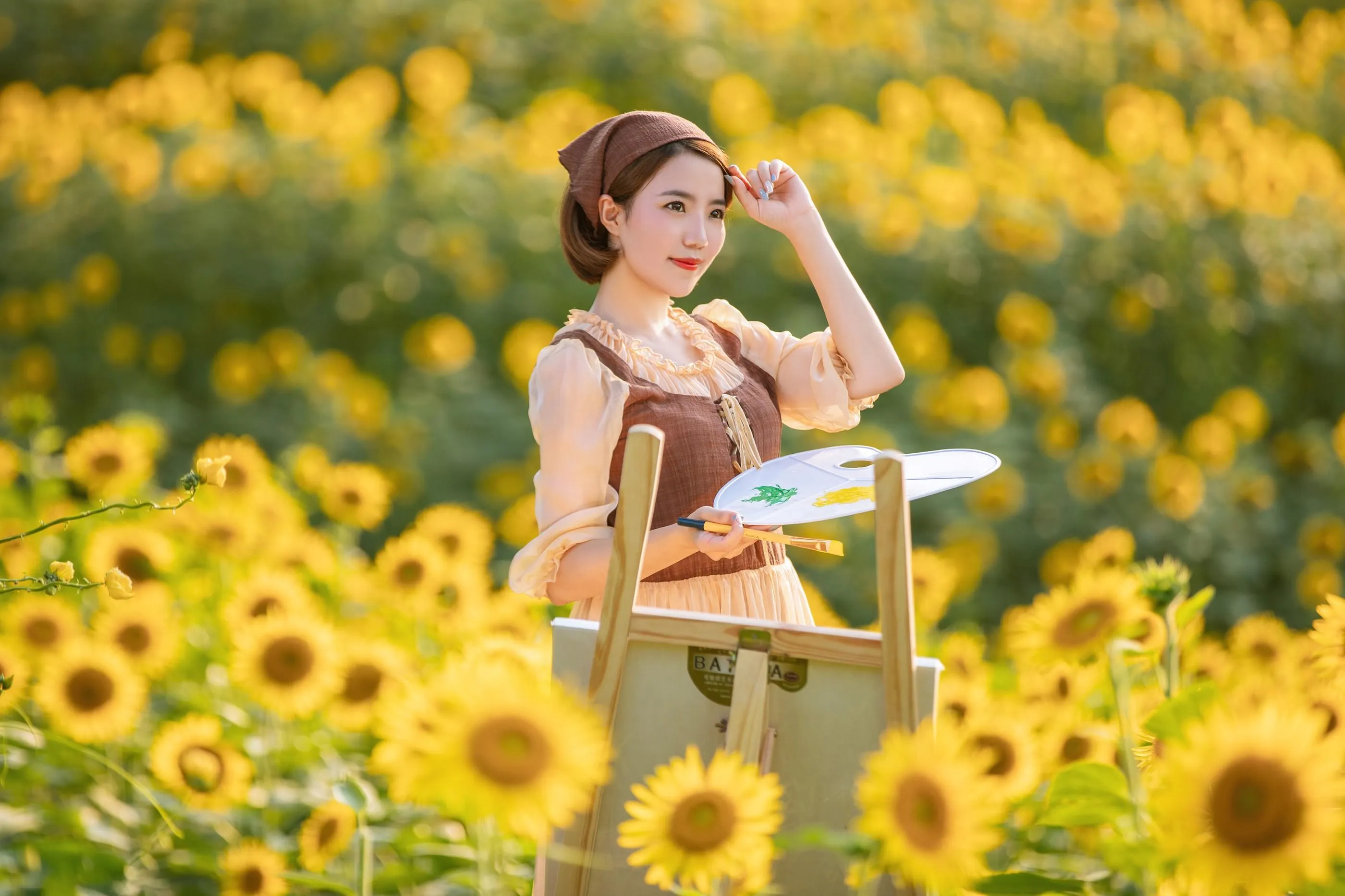 [YITUYU艺图语]2022.09.17 误入梵高的油画世界 冬琴 [23P]插图5